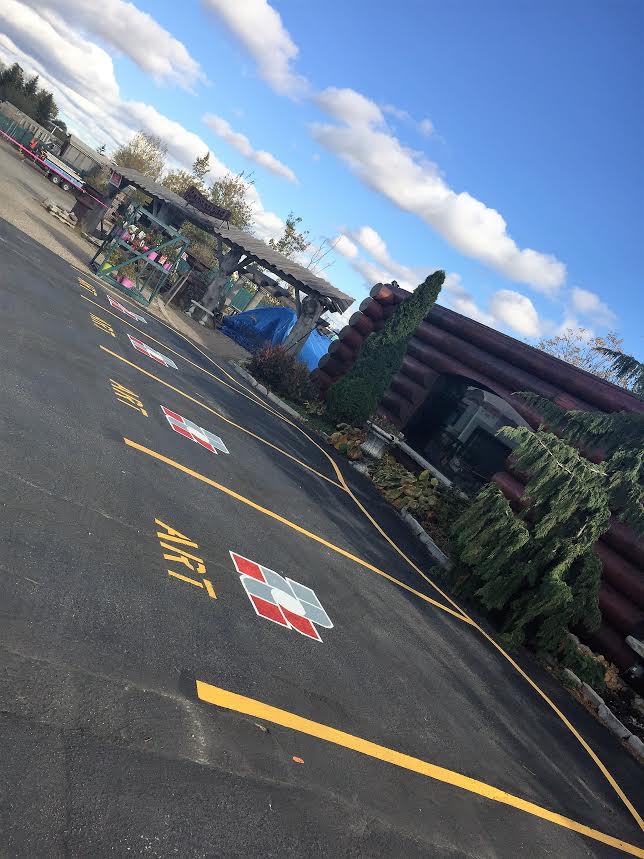 Line Striping and Custom Stencils Guardian Asphalt Care